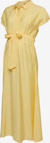 Vero Moda Maternity - Vestido camisero 'VMMJosie' en amarillo: frente