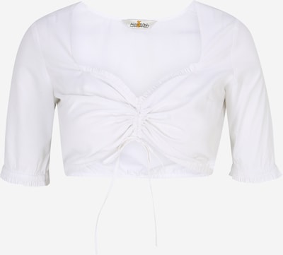 ALMSACH Blouse folklorique en blanc, Vue avec produit