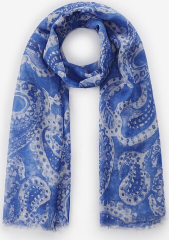 CODELLO Scarf in Blue: front