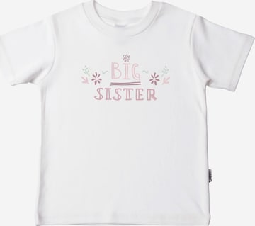 LILIPUT Shirt 'BIG SISTER' in White: front