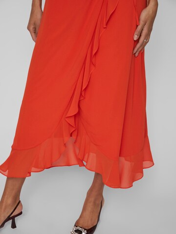 VILA Kleid in Orange