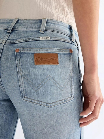 WRANGLER Bootcut Džínsy - Modrá
