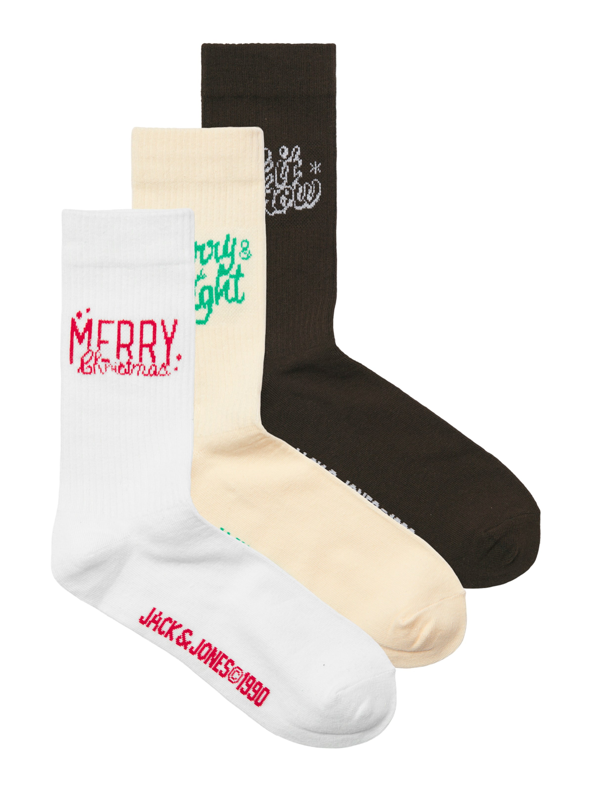 JACK & JONES Носки 'JACMERRY' в Бежевый: спереди