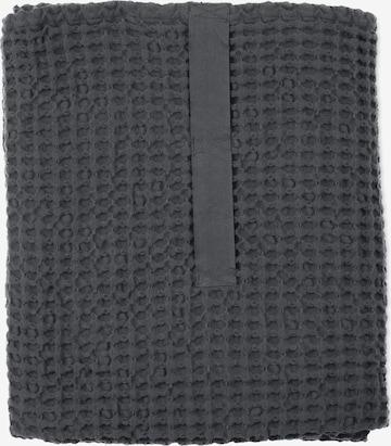 The Organic Company Shower Towel 'Big Waffle' in Grey: front