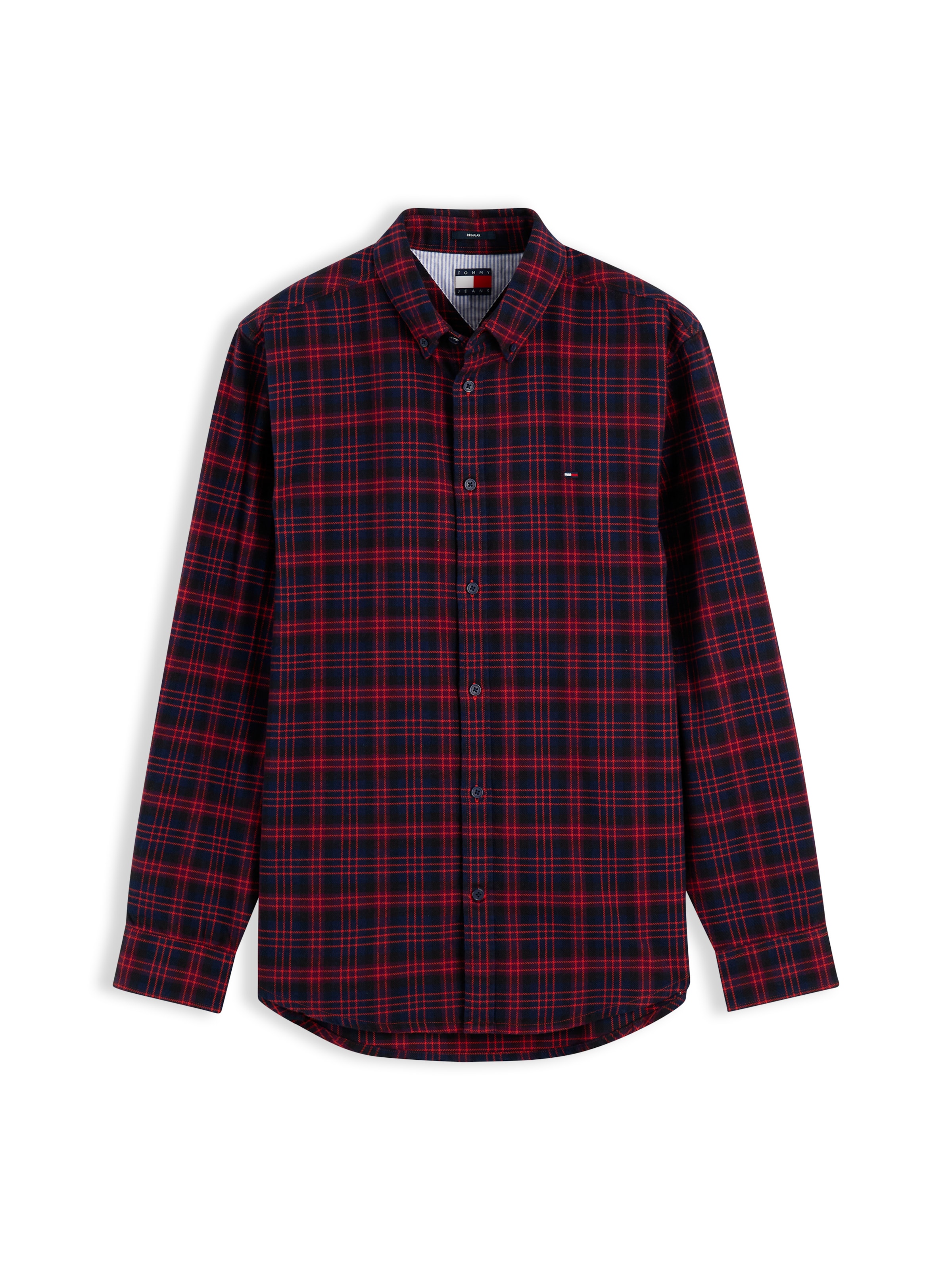 Tommy Jeans Srajca | rdeča barva: sprednja stran