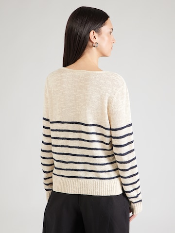 VILA Sweater 'VIPOCA' in Beige