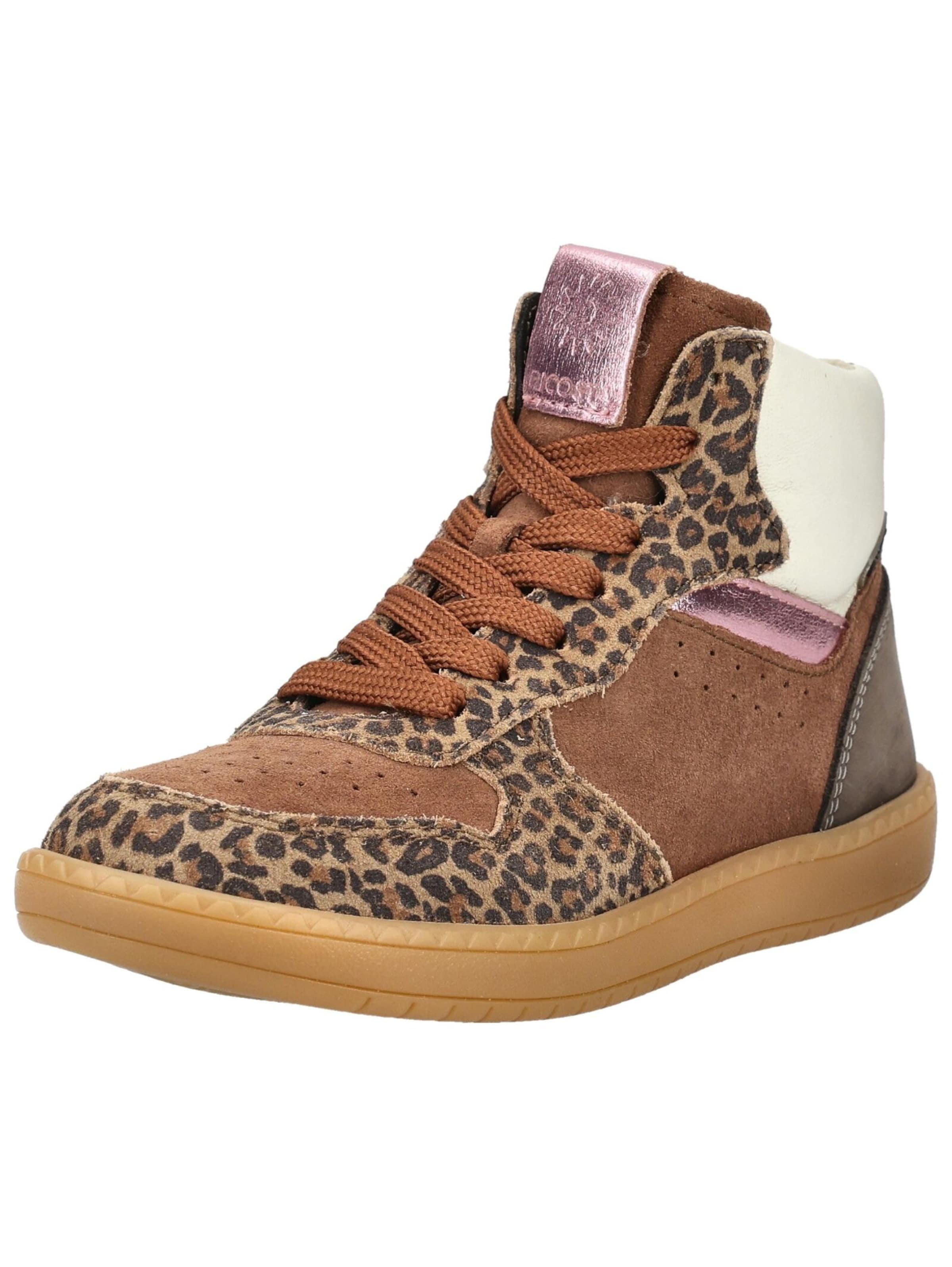 RICOSTA Sneakers in Bruin: voorkant