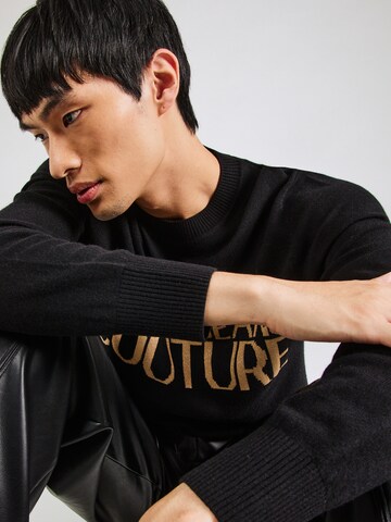 Versace Jeans Couture Sweter w kolorze czarny
