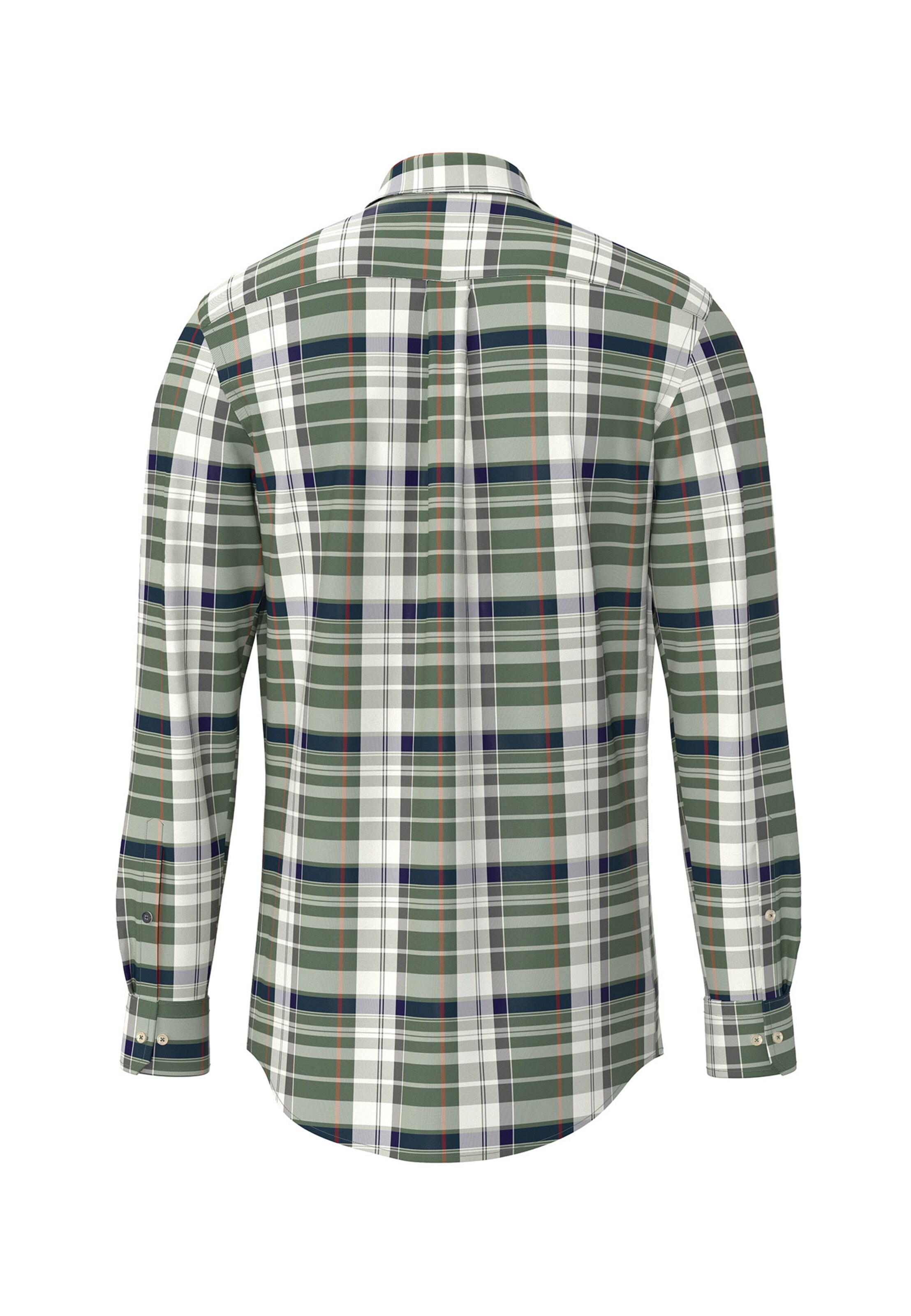 FYNCH-HATTON Regular fit Button Up Shirt in Green