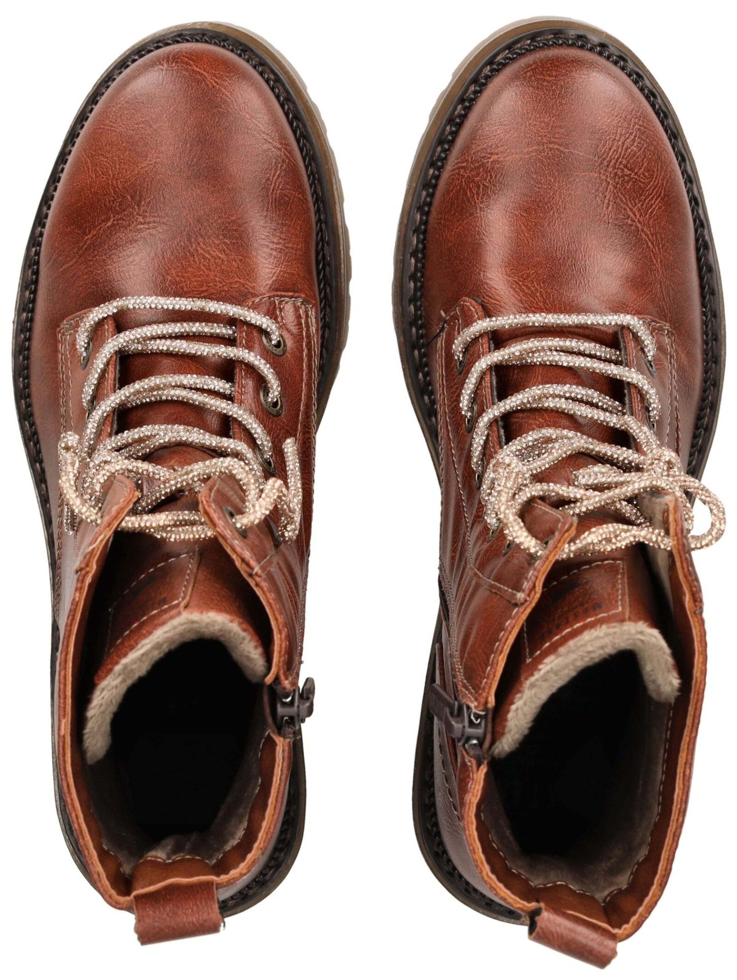 Stivaletto stringato di MUSTANG in marrone