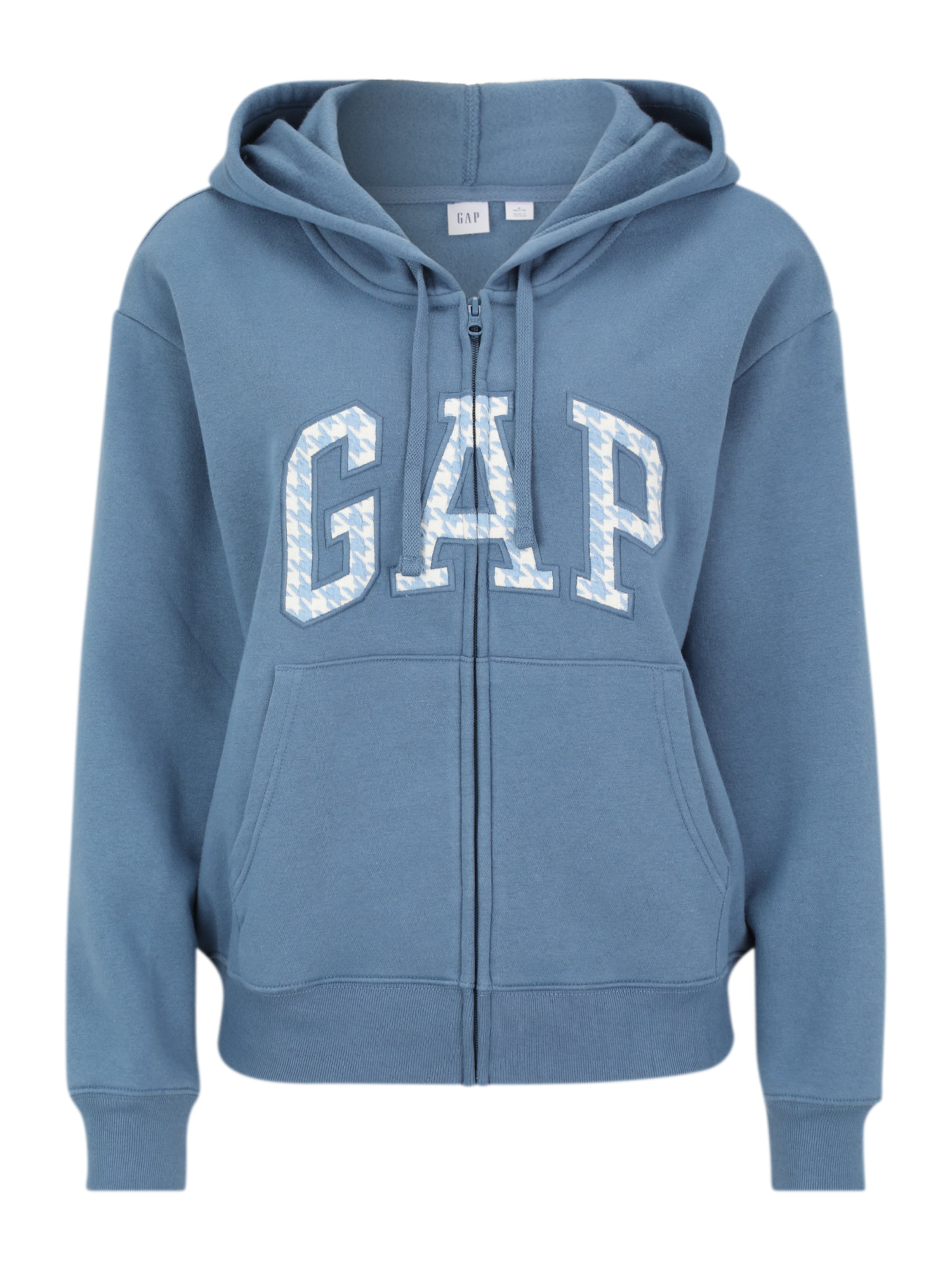Gap Tall Кофта на молнии 'HERITAGE' в Синий: спереди