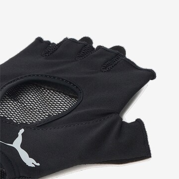 PUMA Athletic Gloves in Black