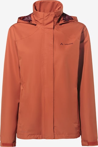 VAUDE Sportjacke 'Escape' in Braun: Vorderseite