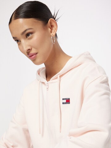 Tommy Jeans Sweatjacka i rosa