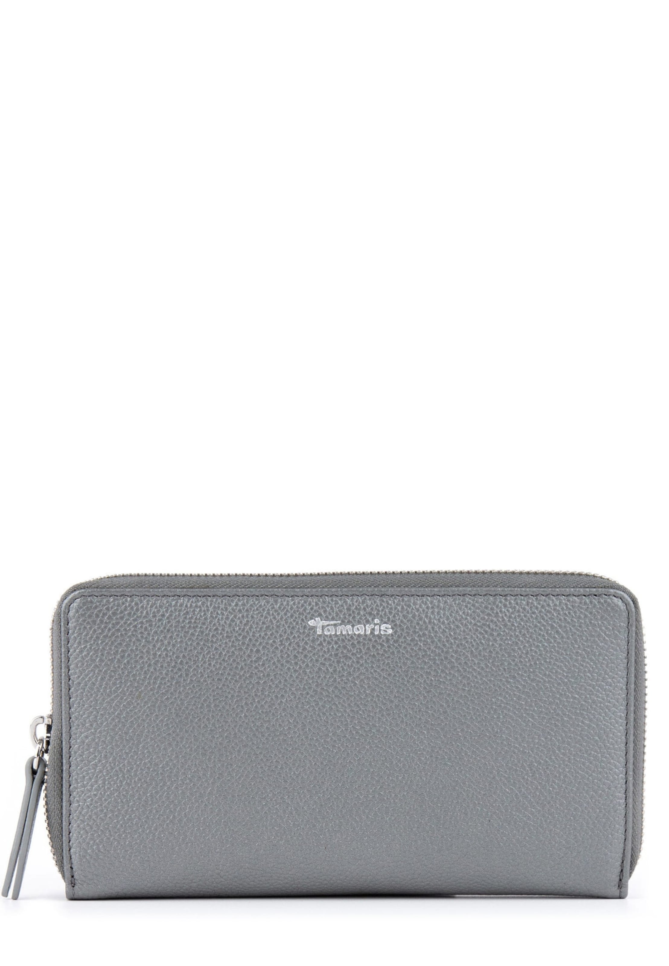 Tamaris Wallet 'Amanda' in Silver: front