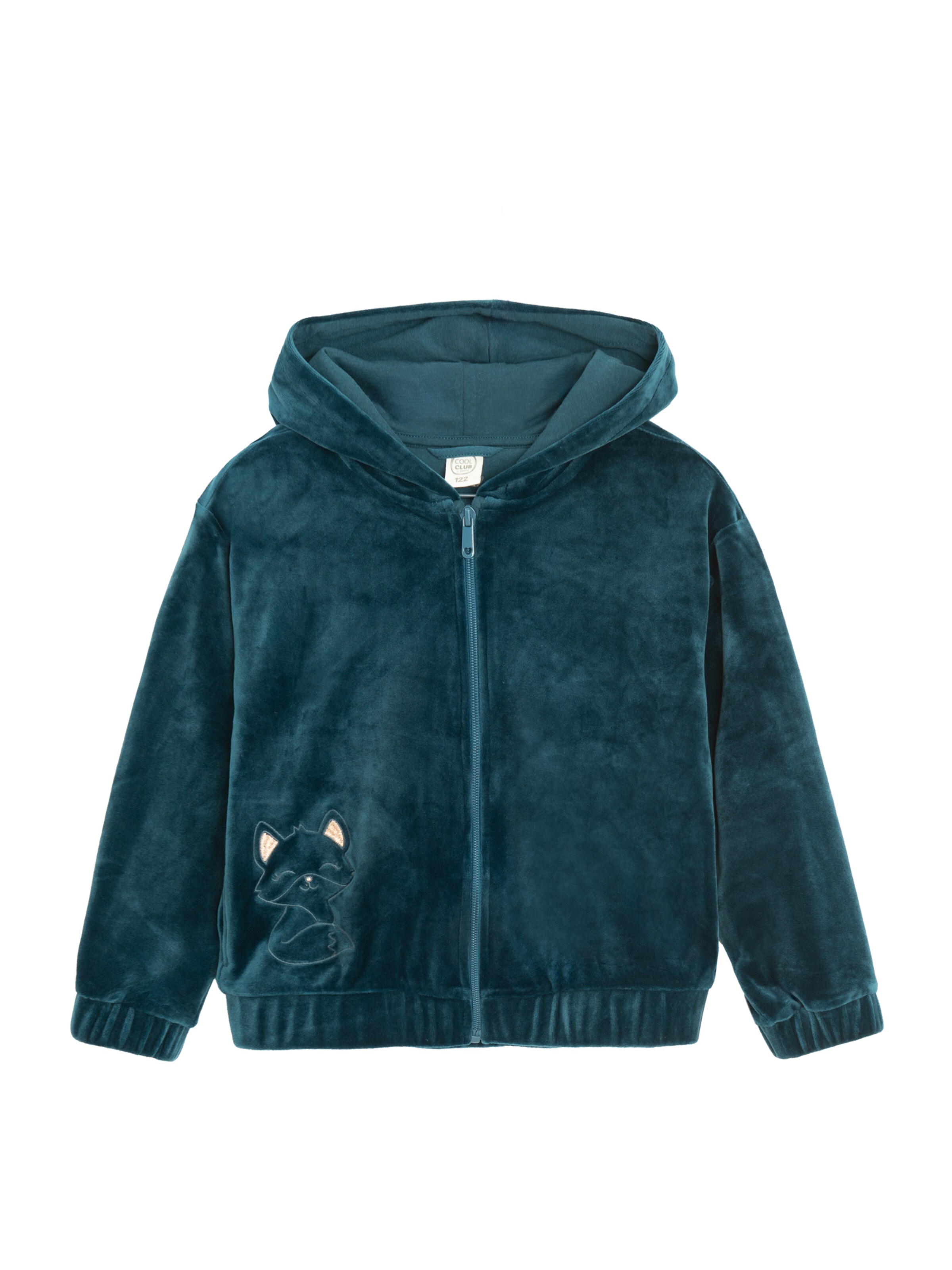 Cool Club Tepláková bunda - Zelená: predná strana