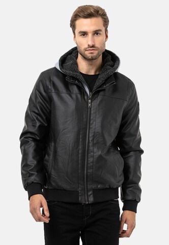 CIPO & BAXX Between-season jacket in Black: front