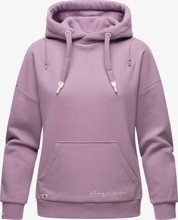 Sweat-shirt 'Zuckerbärchen' NAVAHOO en violet : devant