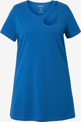 Ulla Popken Shirt in Blauw: voorkant