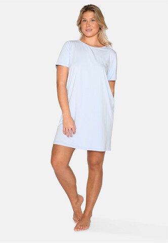 CC DK - Camiseta de noche 'Bea' en azul: frente