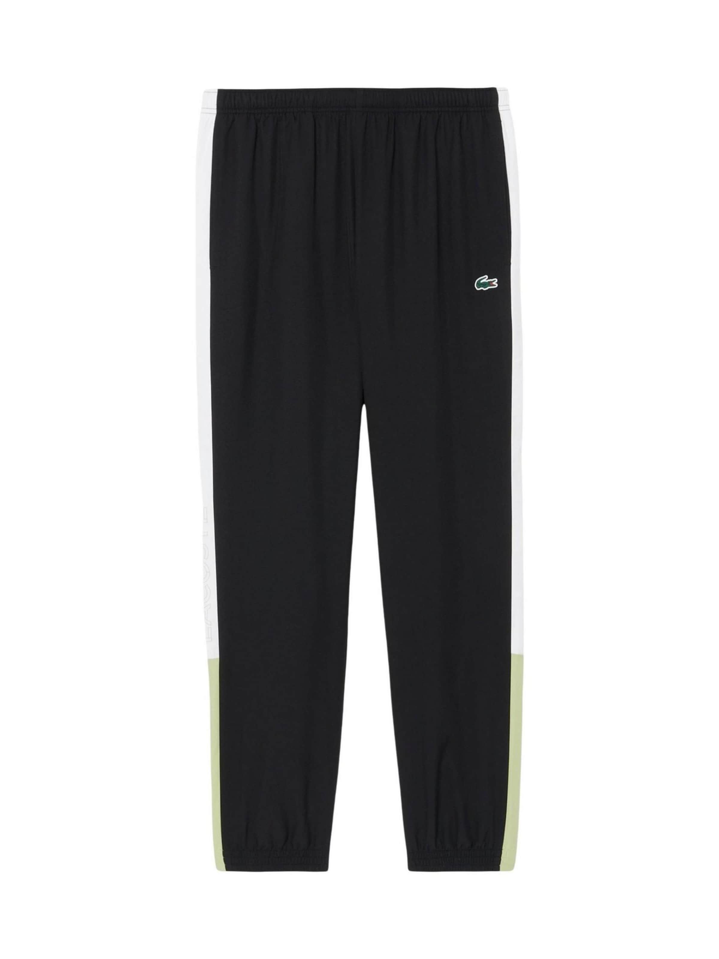 LACOSTE Regular Sportbyxa i svart