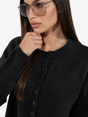 Viorna Knit Cardigan 'Strickjacken' in Black