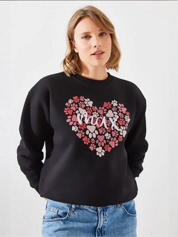 Bianco Lucci - Sweatshirt em preto