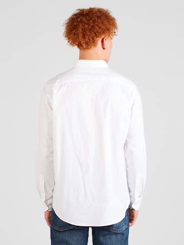 OLYMP Regularny krój Koszula w kolorze biały