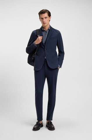 BOSS Regular fit Button Up Shirt in Blue