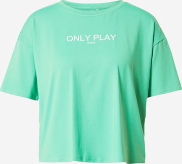 ONLY PLAY Performance Shirt in Green: front