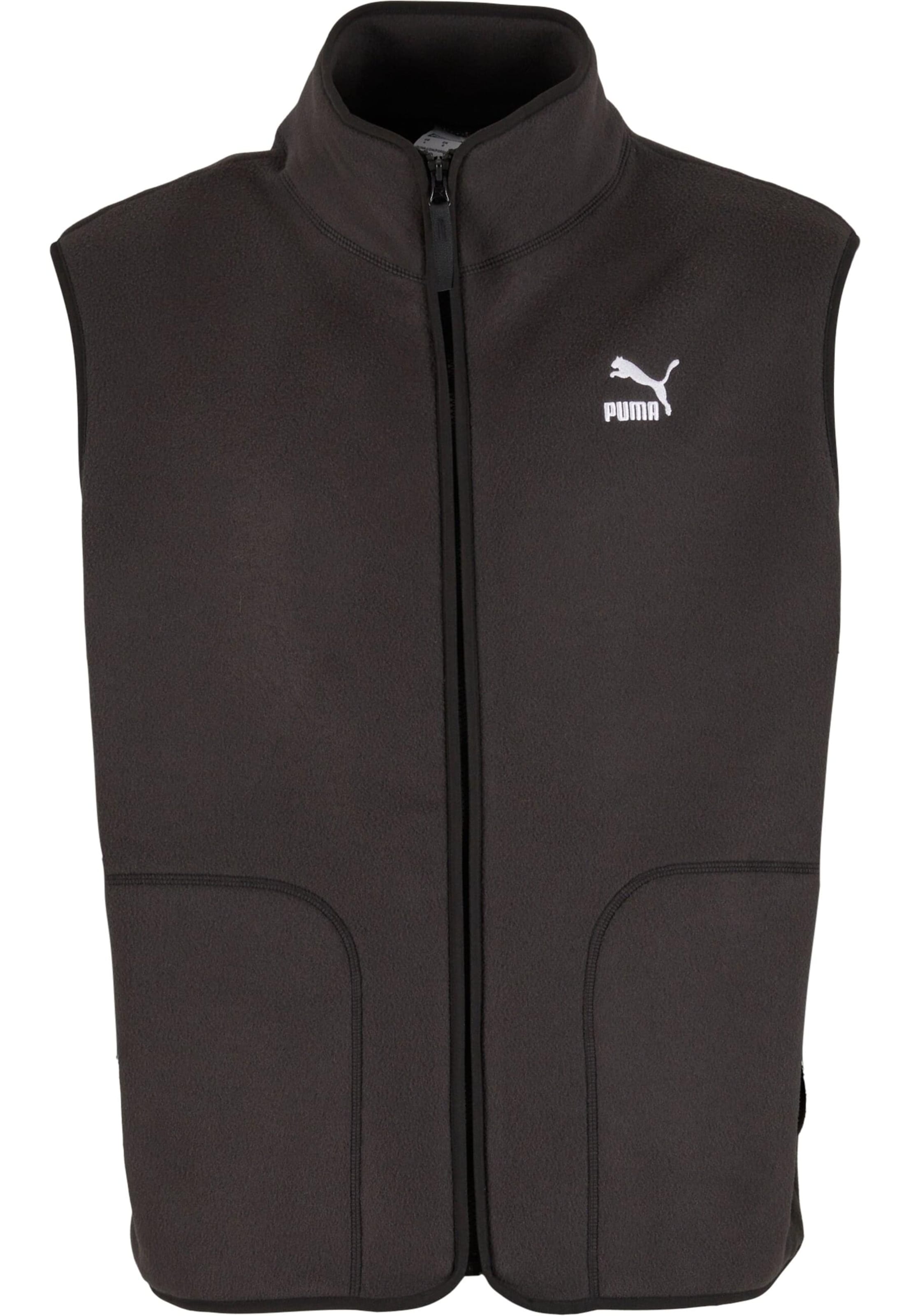 PUMA Weste in schwarz / weiß, Produktansicht