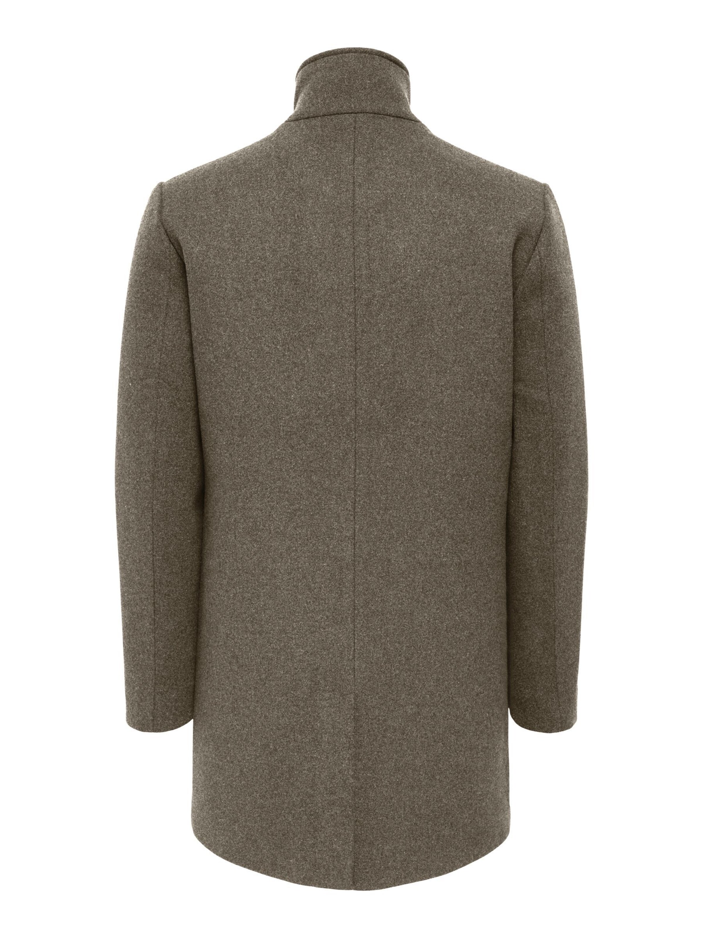 Only & Sons Between-seasons coat in Brown