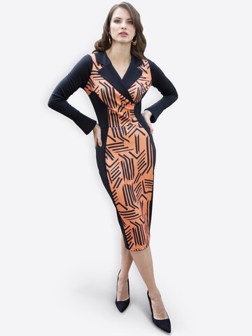 HotSquash Kleid in Orange