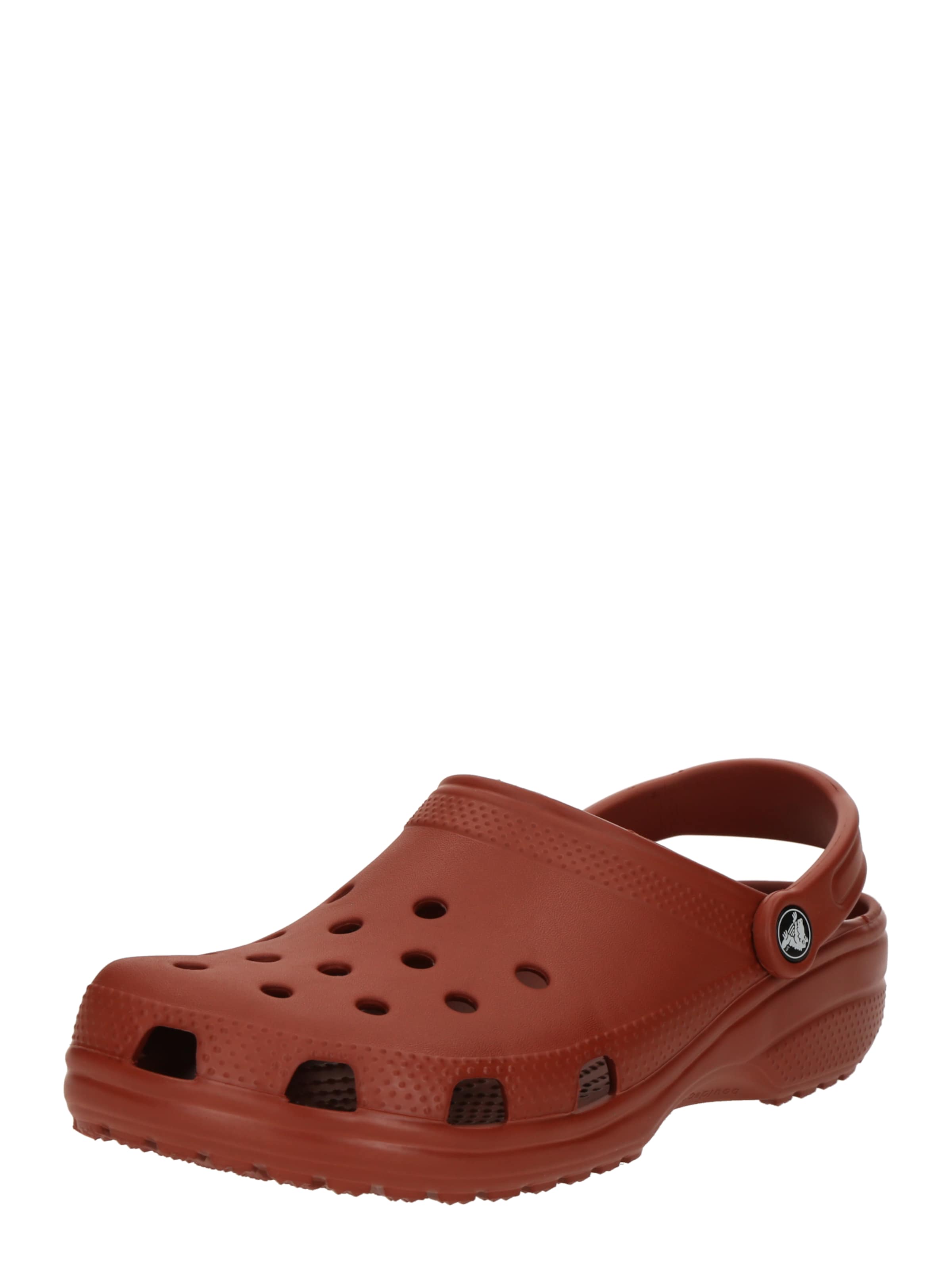 Sabots Crocs en rouge : devant