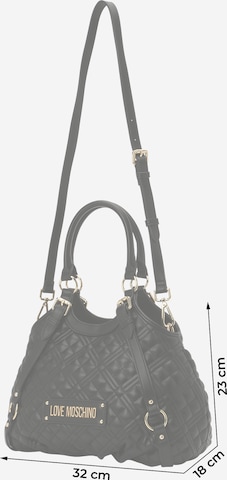 Love Moschino Handtasche in Schwarz