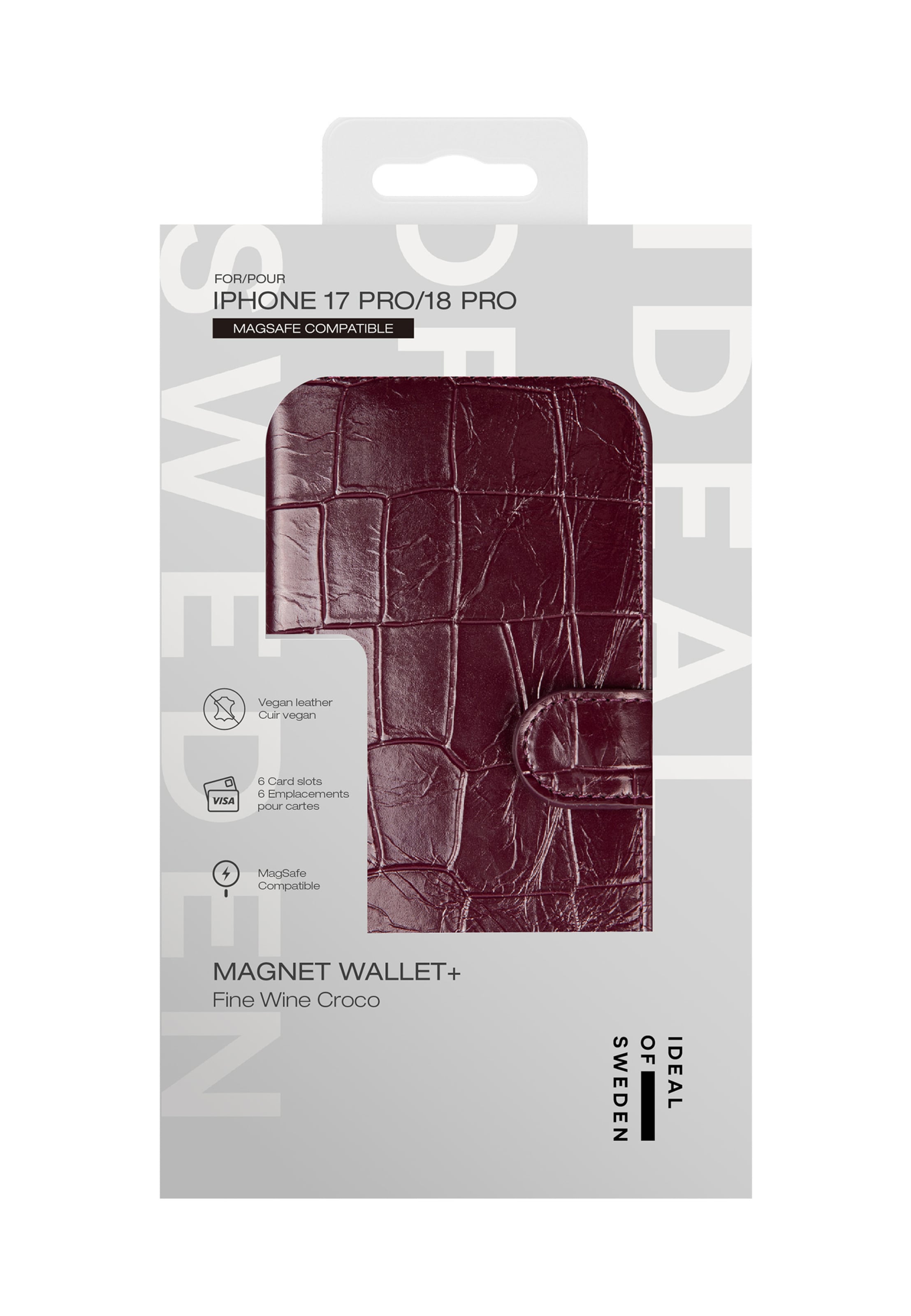 Custodia per smartphone 'MagSafe iPhone 17 Pro / 18 Pro' di iDeal of Sweden in rosso