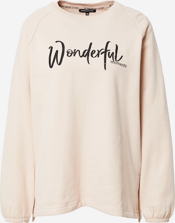 ONE MORE STORY Sweatshirt in Pink: front