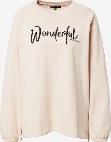 ONE MORE STORY Sweatshirt in Pink: predná strana