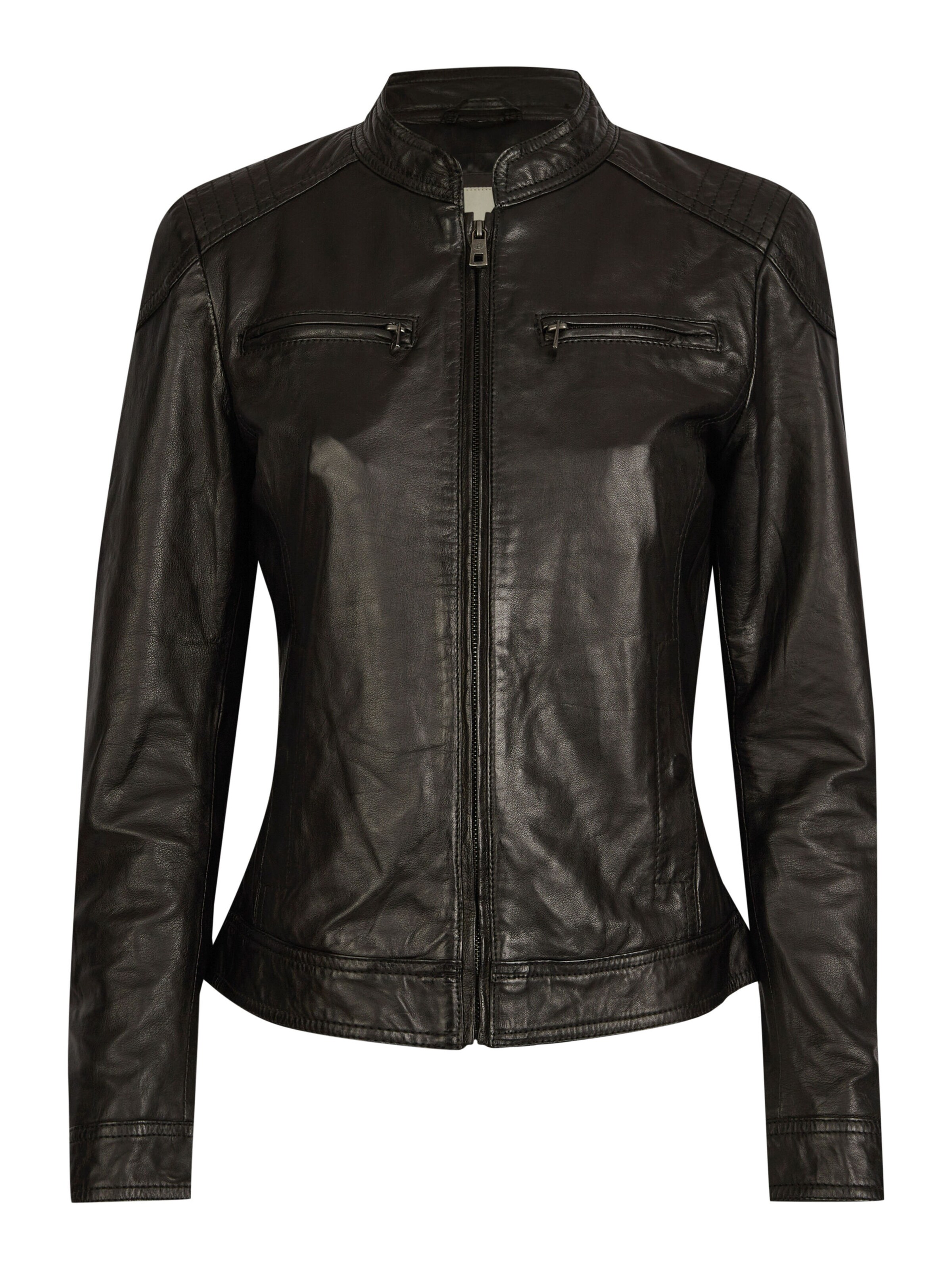 bugatti Tussenjas in Zwart: voorkant