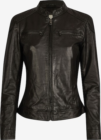 bugatti Between-Season Jacket in Black: front