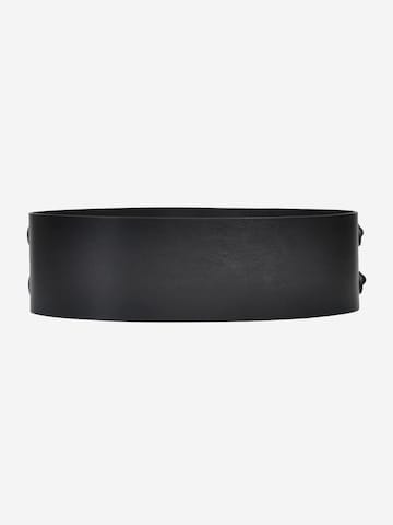Haute Cuir Bælte 'Patrician Wide Belt' i sort