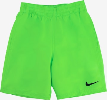 Maillot de bain de sport Nike Swim en vert : devant