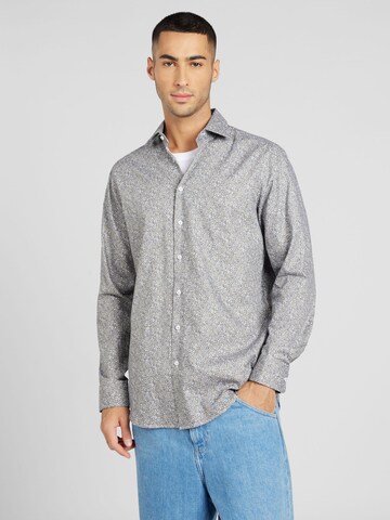 SEIDENSTICKER - Ajuste regular Camisa 'Smart Essentials' en beige: frente