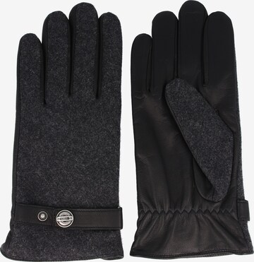 Gants 'Starnberg' Roeckl en noir : devant