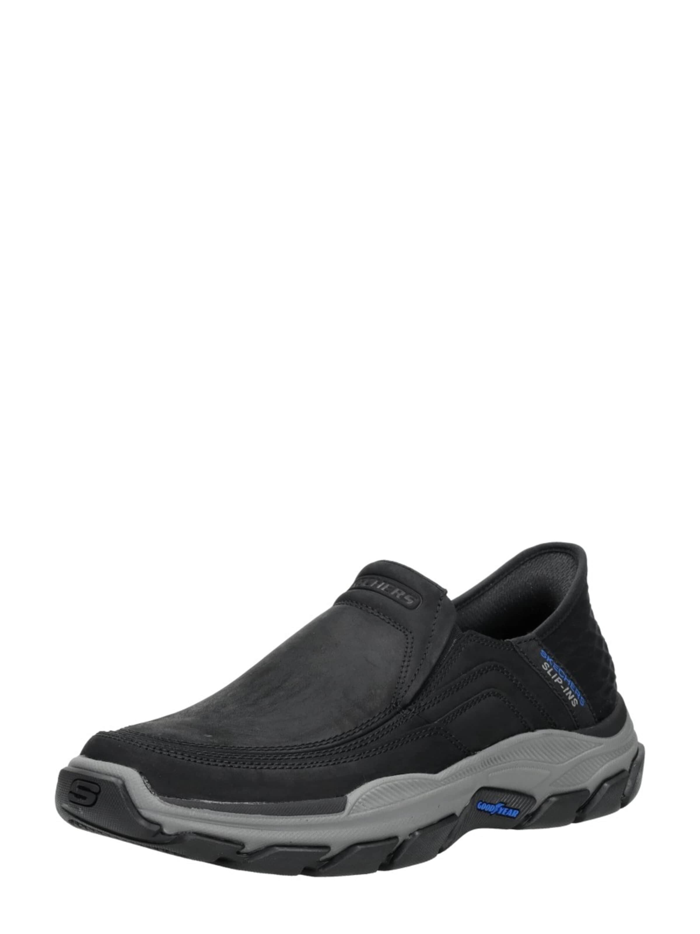 Chaussure basse 'Slip-Ins: Respected - Elgin Slip-Ins' SKECHERS en noir