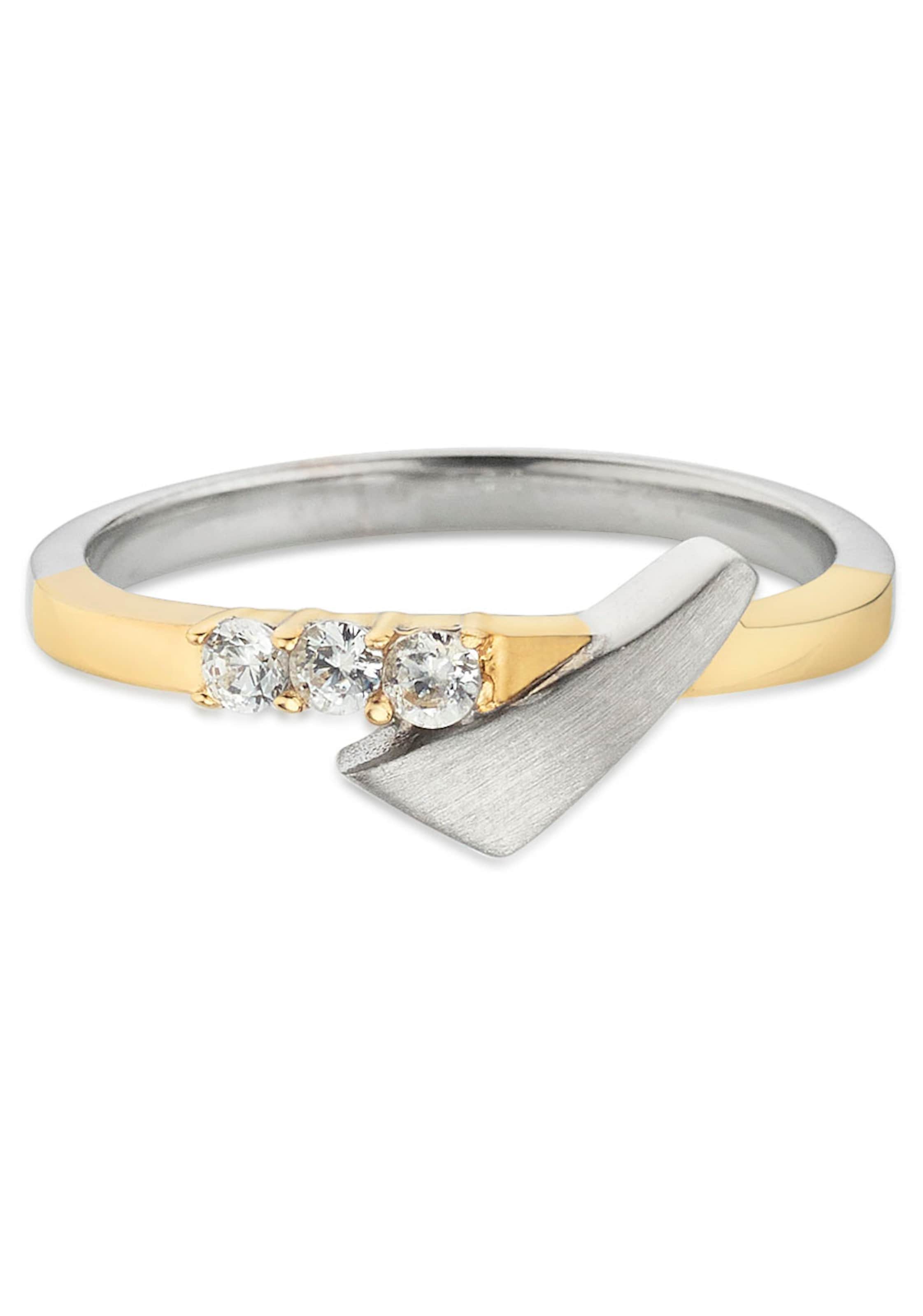 Bruno Banani Ring in Silber: Vorderseite