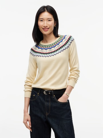 TOMMY HILFIGER Pulóver - bézs: elől
