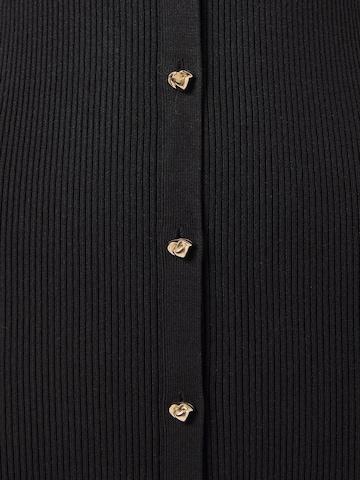 YAS Strikkjole 'YASFloma' i sort