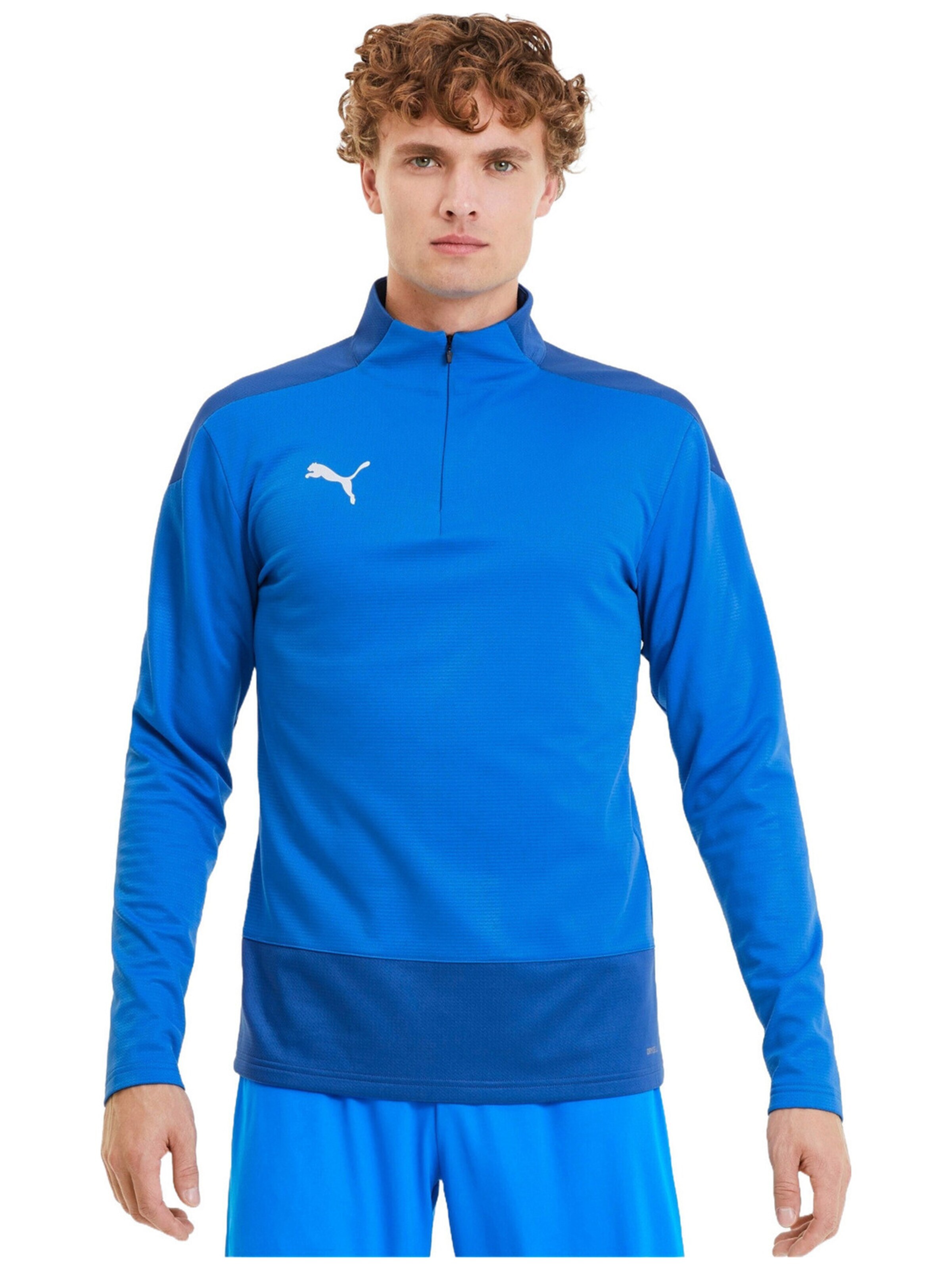 Giacca sportiva 'Puma Teamgoal 23 Training 14 Zip Top' di PUMA in blu: frontale