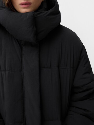 Bershka Winter jacket in Black